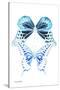 Miss Butterfly Duo Melaxhus II - X-Ray White Edition-Philippe Hugonnard-Stretched Canvas