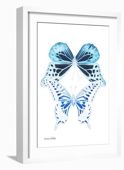 Miss Butterfly Duo Melaxhus II - X-Ray White Edition-Philippe Hugonnard-Framed Photographic Print