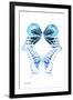 Miss Butterfly Duo Melaxhus II - X-Ray White Edition-Philippe Hugonnard-Framed Photographic Print