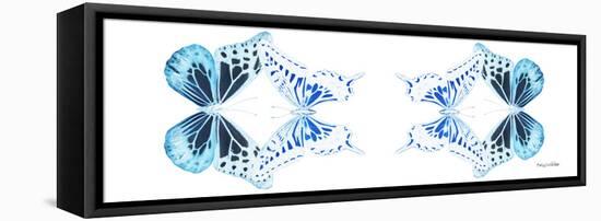 Miss Butterfly Duo Melaxhus Pan - X-Ray White Edition II-Philippe Hugonnard-Framed Stretched Canvas