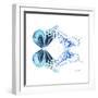 Miss Butterfly Duo Melaxhus Sq - X-Ray White Edition-Philippe Hugonnard-Framed Photographic Print