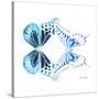 Miss Butterfly Duo Melaxhus Sq - X-Ray White Edition-Philippe Hugonnard-Stretched Canvas