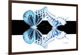 Miss Butterfly Duo Melaxhus - X-Ray B&W Edition-Philippe Hugonnard-Framed Photographic Print