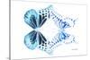 Miss Butterfly Duo Melaxhus - X-Ray White Edition-Philippe Hugonnard-Stretched Canvas