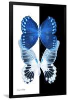 Miss Butterfly Duo Memhowqua II - X-Ray B&W Edition-Philippe Hugonnard-Framed Photographic Print