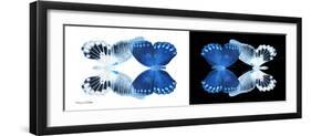 Miss Butterfly Duo Memhowqua Pan - X-Ray B&W Edition-Philippe Hugonnard-Framed Photographic Print