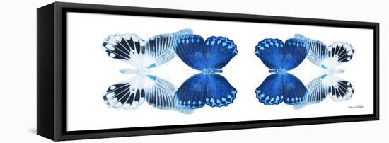 Miss Butterfly Duo Memhowqua Pan - X-Ray White Edition-Philippe Hugonnard-Framed Stretched Canvas