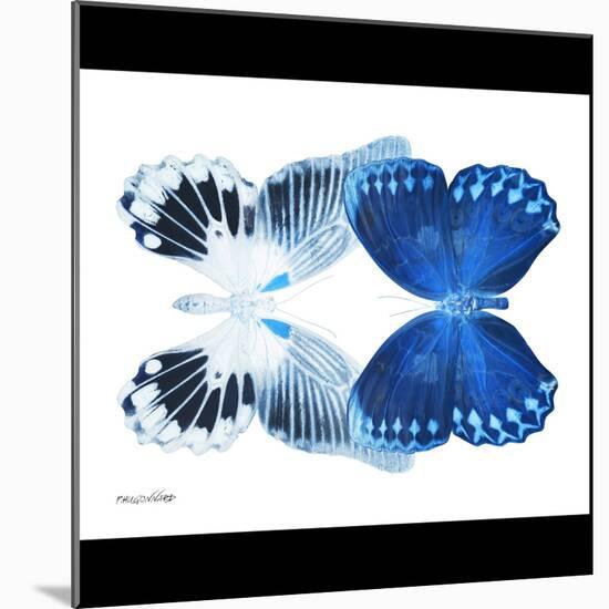 Miss Butterfly Duo Memhowqua Sq - X-Ray B&W Edition-Philippe Hugonnard-Mounted Photographic Print