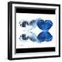 Miss Butterfly Duo Memhowqua Sq - X-Ray B&W Edition-Philippe Hugonnard-Framed Photographic Print