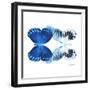 Miss Butterfly Duo Memhowqua Sq - X-Ray White Edition-Philippe Hugonnard-Framed Photographic Print