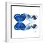 Miss Butterfly Duo Memhowqua Sq - X-Ray White Edition-Philippe Hugonnard-Framed Photographic Print