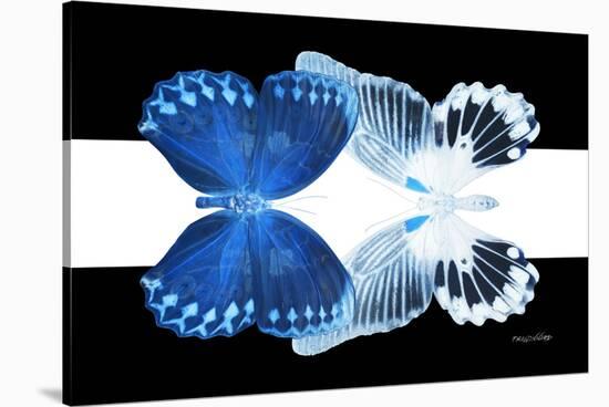 Miss Butterfly Duo Memhowqua - X-Ray B&W Edition II-Philippe Hugonnard-Stretched Canvas