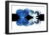 Miss Butterfly Duo Memhowqua - X-Ray B&W Edition-Philippe Hugonnard-Framed Photographic Print