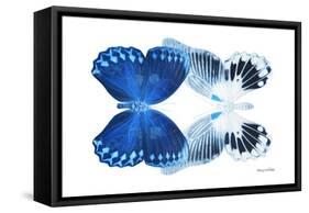 Miss Butterfly Duo Memhowqua - X-Ray White Edition-Philippe Hugonnard-Framed Stretched Canvas