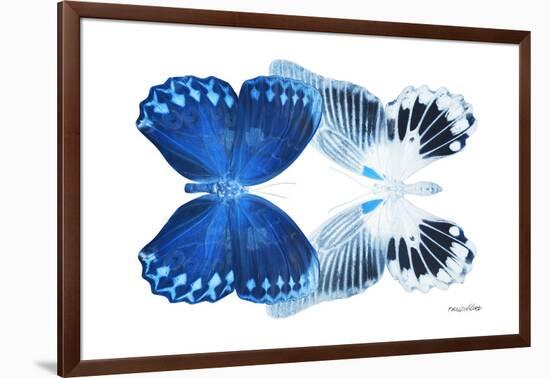 Miss Butterfly Duo Memhowqua - X-Ray White Edition-Philippe Hugonnard-Framed Photographic Print