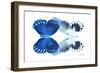 Miss Butterfly Duo Memhowqua - X-Ray White Edition-Philippe Hugonnard-Framed Photographic Print