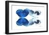 Miss Butterfly Duo Memhowqua - X-Ray White Edition-Philippe Hugonnard-Framed Photographic Print