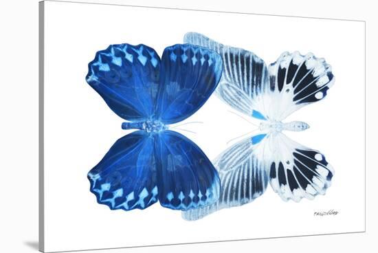 Miss Butterfly Duo Memhowqua - X-Ray White Edition-Philippe Hugonnard-Stretched Canvas