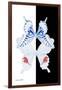 Miss Butterfly Duo Parisuthus II - X-Ray B&W Edition-Philippe Hugonnard-Framed Photographic Print