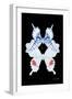 Miss Butterfly Duo Parisuthus II - X-Ray Black Edition-Philippe Hugonnard-Framed Premium Photographic Print