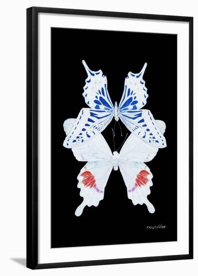 Miss Butterfly Duo Parisuthus II - X-Ray Black Edition-Philippe Hugonnard-Framed Photographic Print