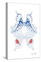 Miss Butterfly Duo Parisuthus II - X-Ray White Edition-Philippe Hugonnard-Stretched Canvas