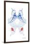Miss Butterfly Duo Parisuthus II - X-Ray White Edition-Philippe Hugonnard-Framed Photographic Print