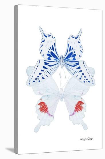Miss Butterfly Duo Parisuthus II - X-Ray White Edition-Philippe Hugonnard-Stretched Canvas