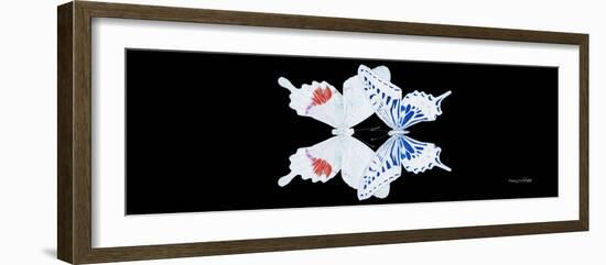 Miss Butterfly Duo Parisuthus Pan - X-Ray Black Edition-Philippe Hugonnard-Framed Photographic Print