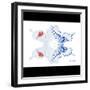 Miss Butterfly Duo Parisuthus Sq - X-Ray B&W Edition-Philippe Hugonnard-Framed Photographic Print