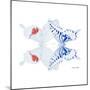 Miss Butterfly Duo Parisuthus Sq - X-Ray White Edition-Philippe Hugonnard-Mounted Photographic Print