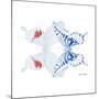 Miss Butterfly Duo Parisuthus Sq - X-Ray White Edition-Philippe Hugonnard-Mounted Photographic Print