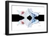 Miss Butterfly Duo Parisuthus - X-Ray B&W Edition-Philippe Hugonnard-Framed Photographic Print