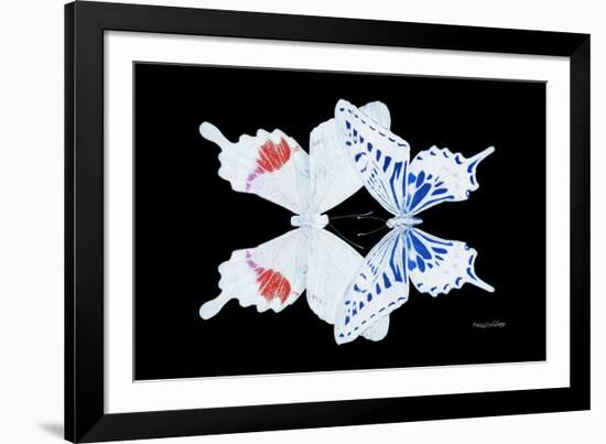 Miss Butterfly Duo Parisuthus - X-Ray Black Edition-Philippe Hugonnard-Framed Photographic Print