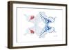 Miss Butterfly Duo Parisuthus - X-Ray White Edition-Philippe Hugonnard-Framed Photographic Print