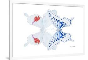Miss Butterfly Duo Parisuthus - X-Ray White Edition-Philippe Hugonnard-Framed Photographic Print