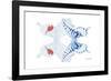 Miss Butterfly Duo Parisuthus - X-Ray White Edition-Philippe Hugonnard-Framed Photographic Print