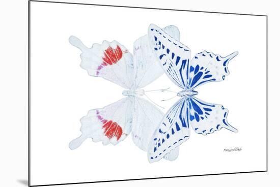 Miss Butterfly Duo Parisuthus - X-Ray White Edition-Philippe Hugonnard-Mounted Photographic Print