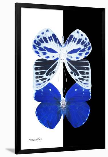 Miss Butterfly Duo Priopomia II - X-Ray B&W Edition-Philippe Hugonnard-Framed Photographic Print