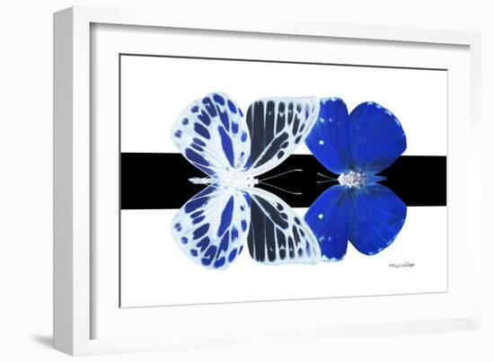 Miss Butterfly Duo Priopomia - X-Ray B&W Edition-Philippe Hugonnard-Framed Photographic Print