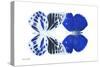 Miss Butterfly Duo Priopomia - X-Ray White Edition-Philippe Hugonnard-Stretched Canvas