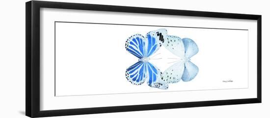 Miss Butterfly Duo Salateuploea Pan - X-Ray White Edition-Philippe Hugonnard-Framed Photographic Print