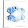 Miss Butterfly Duo Salateuploea Sq - X-Ray White Edition-Philippe Hugonnard-Stretched Canvas