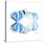 Miss Butterfly Duo Salateuploea Sq - X-Ray White Edition-Philippe Hugonnard-Stretched Canvas