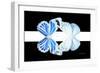 Miss Butterfly Duo Salateuploea - X-Ray B&W Edition II-Philippe Hugonnard-Framed Photographic Print