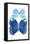 Miss Butterfly Duo Stichatura II - X-Ray White Edition-Philippe Hugonnard-Framed Stretched Canvas