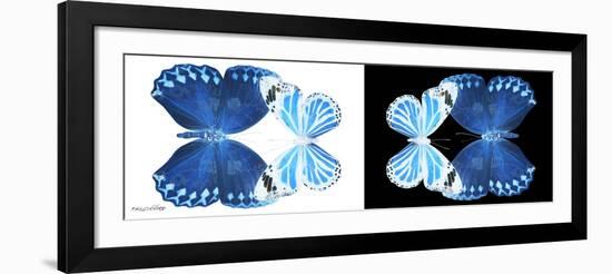 Miss Butterfly Duo Stichatura Pan - X-Ray B&W Edition-Philippe Hugonnard-Framed Photographic Print