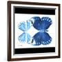 Miss Butterfly Duo Stichatura Sq - X-Ray B&W Edition-Philippe Hugonnard-Framed Photographic Print