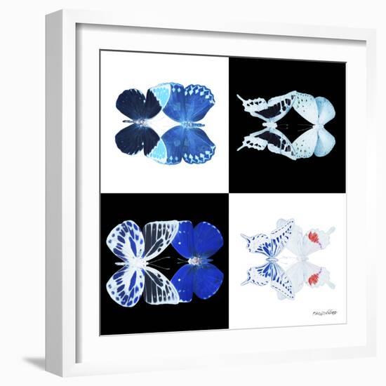 Miss Butterfly Duo X-Ray Square II-Philippe Hugonnard-Framed Photographic Print