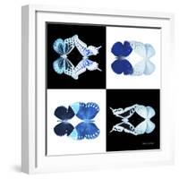 Miss Butterfly Duo X-Ray Square-Philippe Hugonnard-Framed Photographic Print